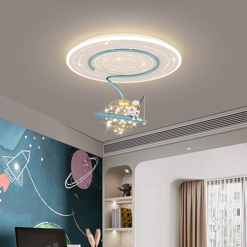 LY357-358现代简约儿童吸顶灯铁艺+铝材+亚克力