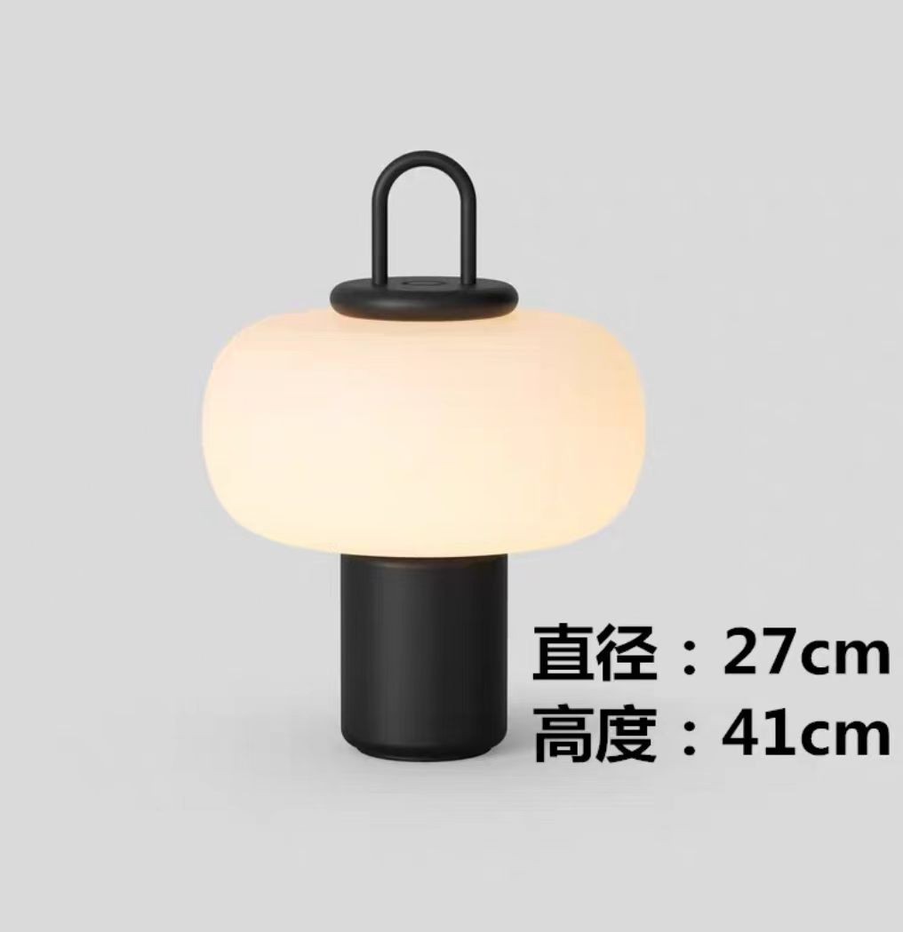 C80-NC-LY手提灯笼玻璃台灯自带LED光源5W