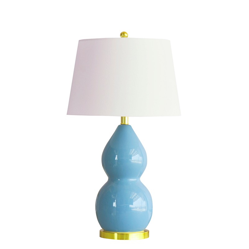 T3041A橙色葫芦陶瓷台灯