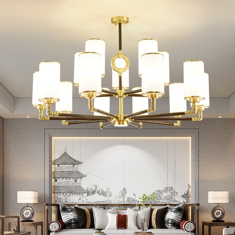 106新中式全铜吊灯106-1081