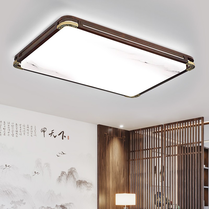 098中式木艺客厅吸顶灯098-8966