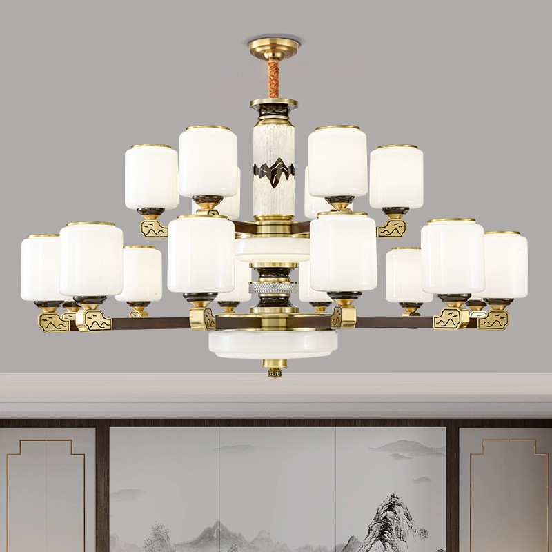 007中式木艺吊灯007-T6062