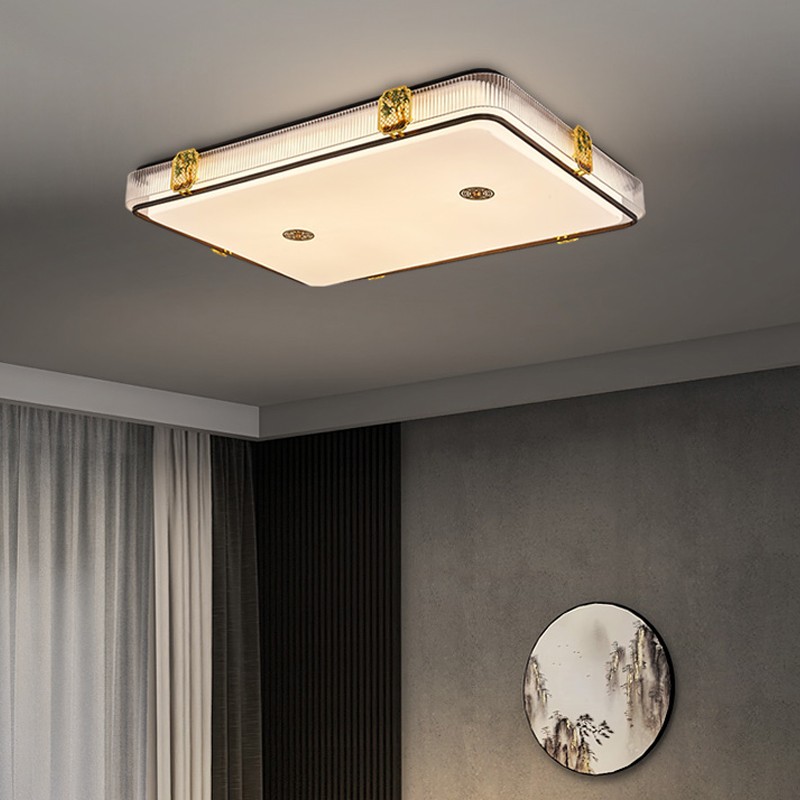 128全铜新中式吸顶灯128-6619系列