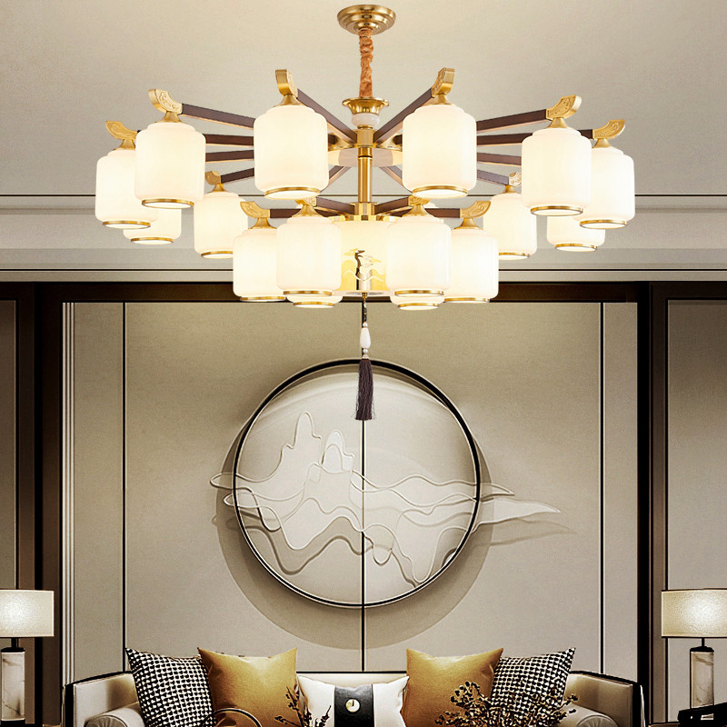 043新中式木艺吊灯043-33572