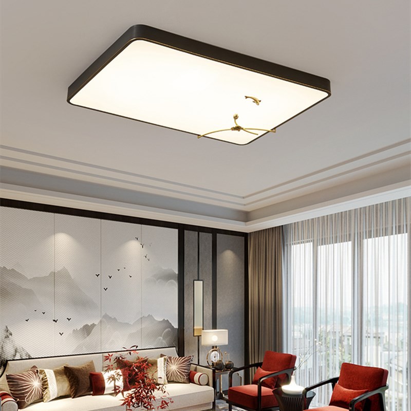 150新中式超薄全铜吸顶灯150-1926